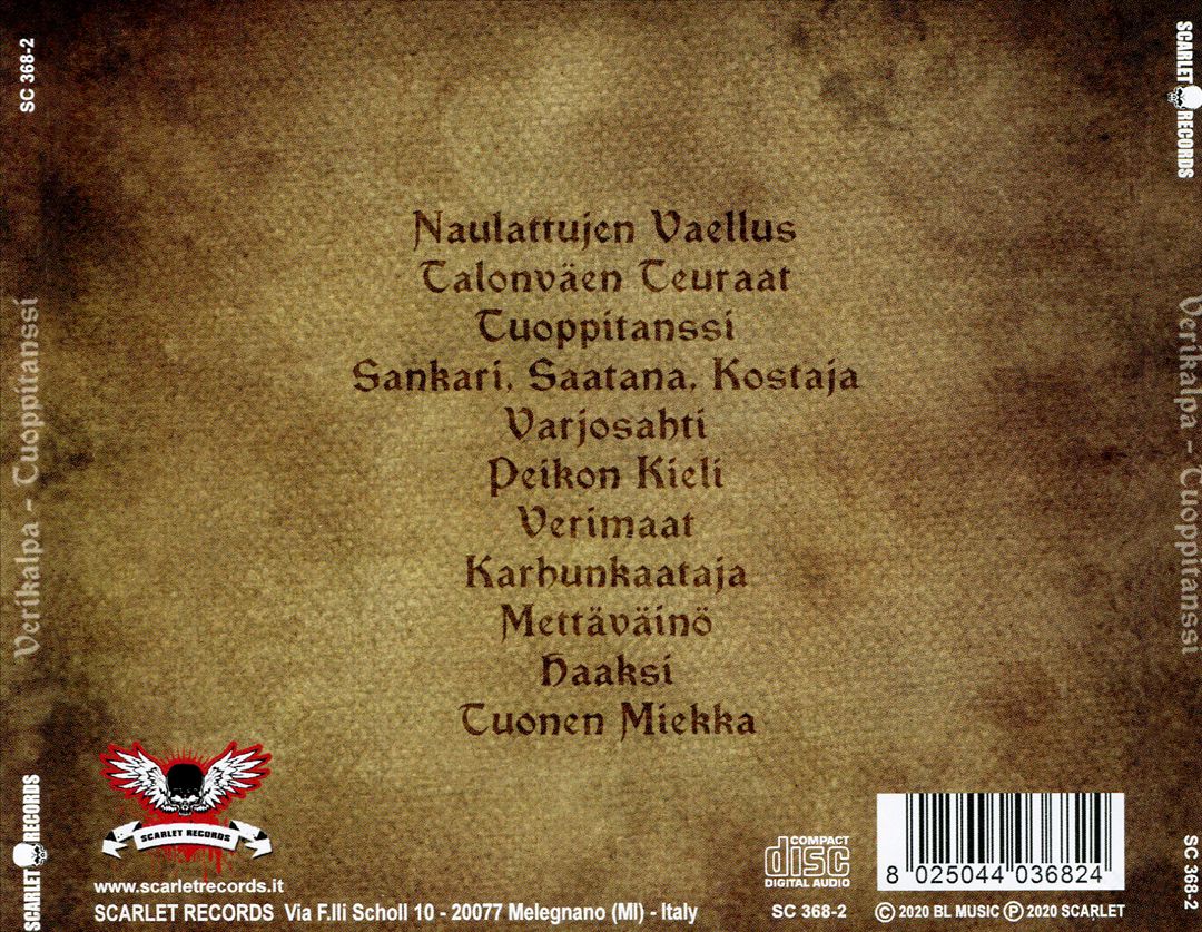Tuoppitanssi cover art