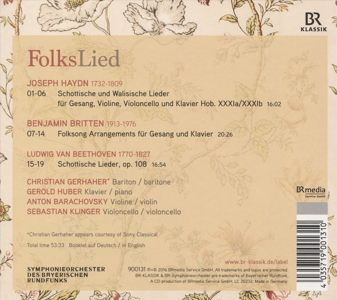 Folks Lied: Beethoven, Britten, Haydn cover art