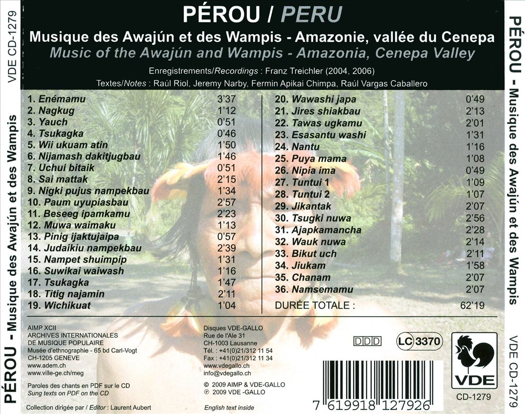 Music of the Amazon: Peru cover art