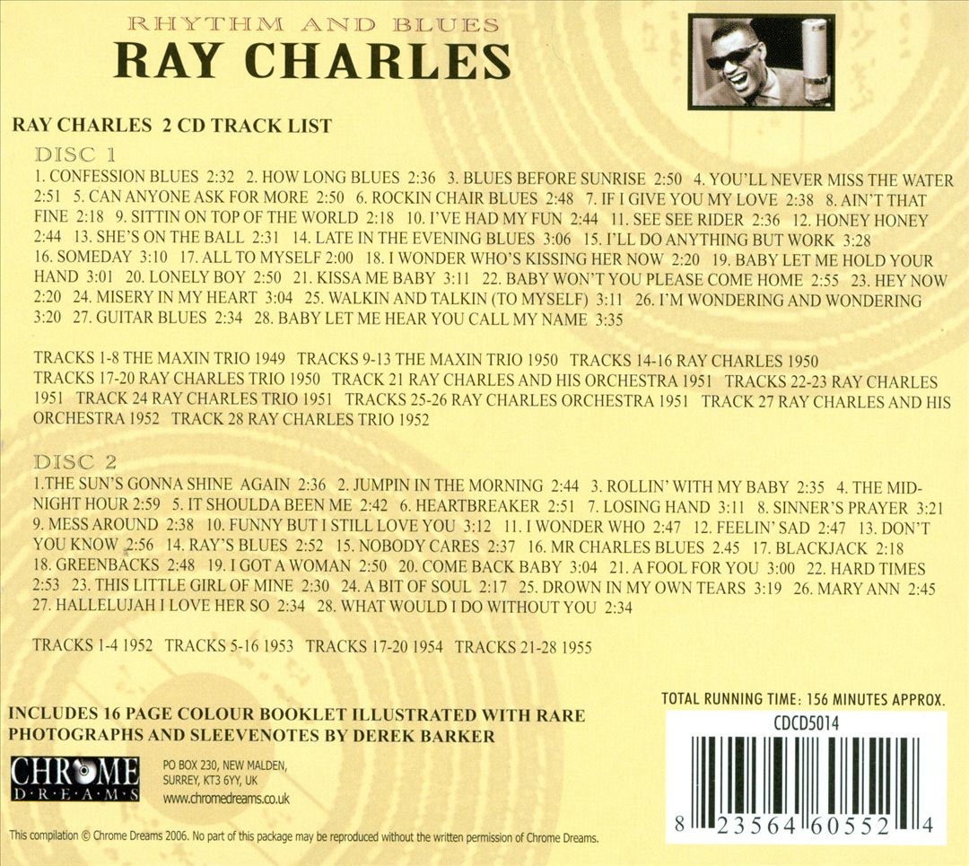 Rhythm And Blues: The Early Recordings 1949-1955 cover art