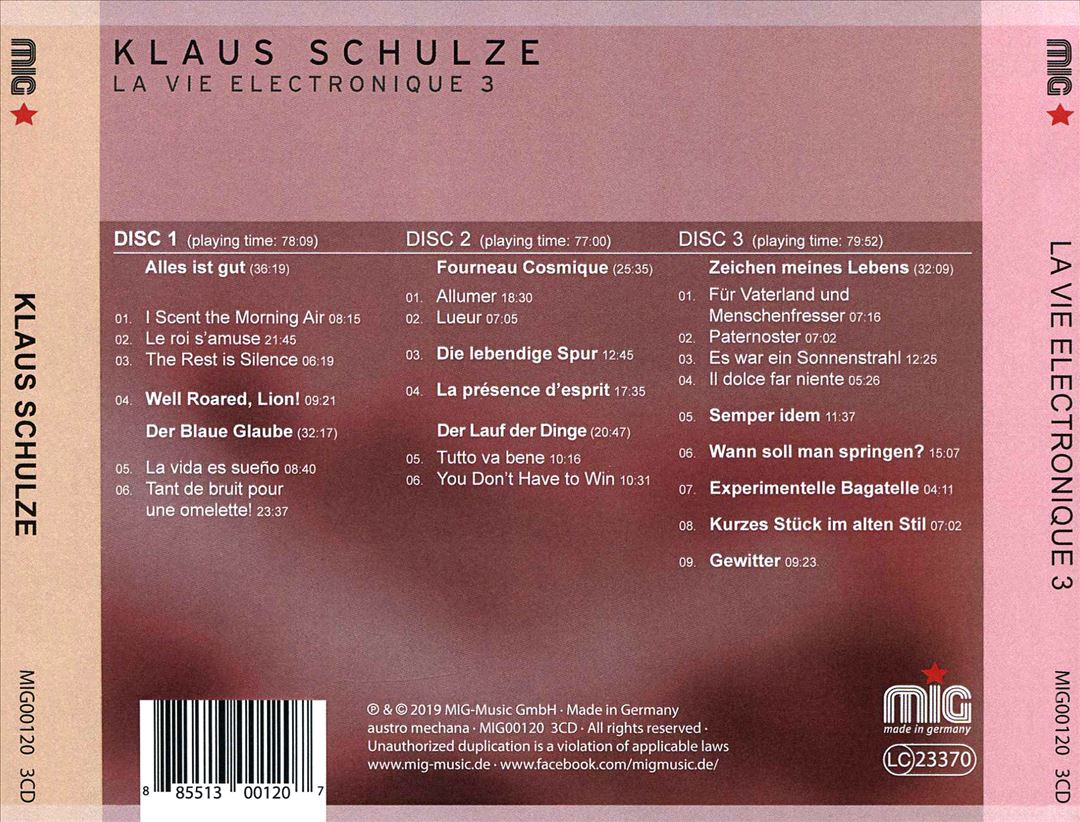 Vie Electronique, Vol. 3 cover art