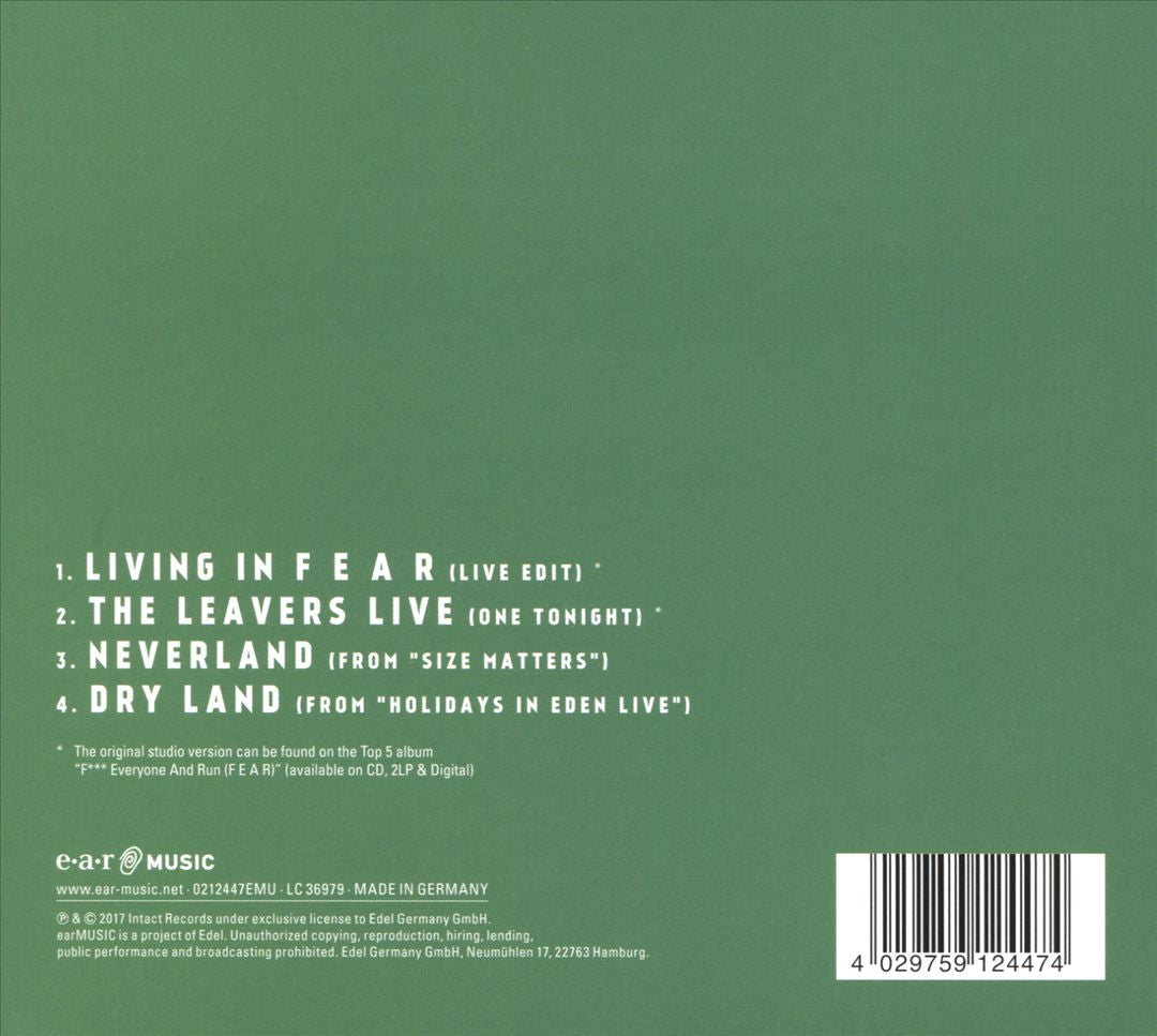 Living in F E A R cover art