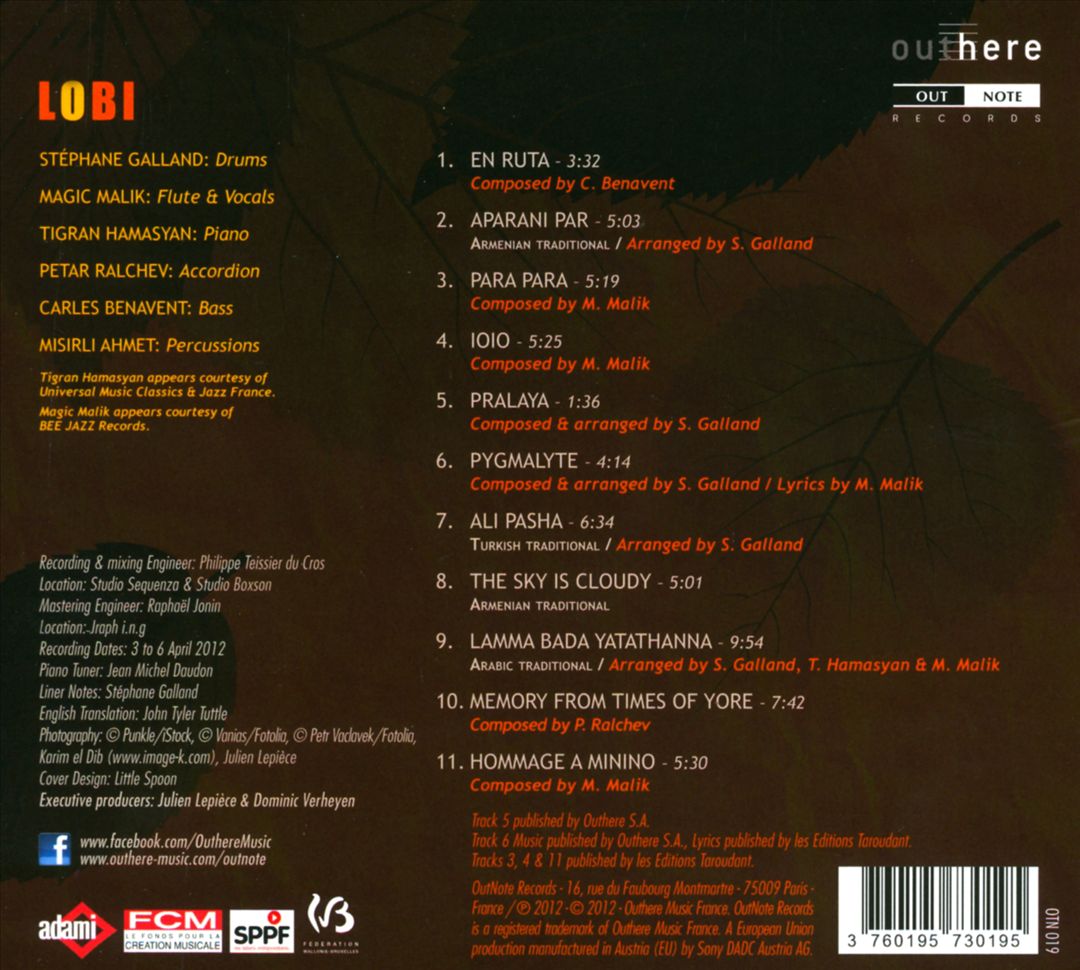 Lobi cover art