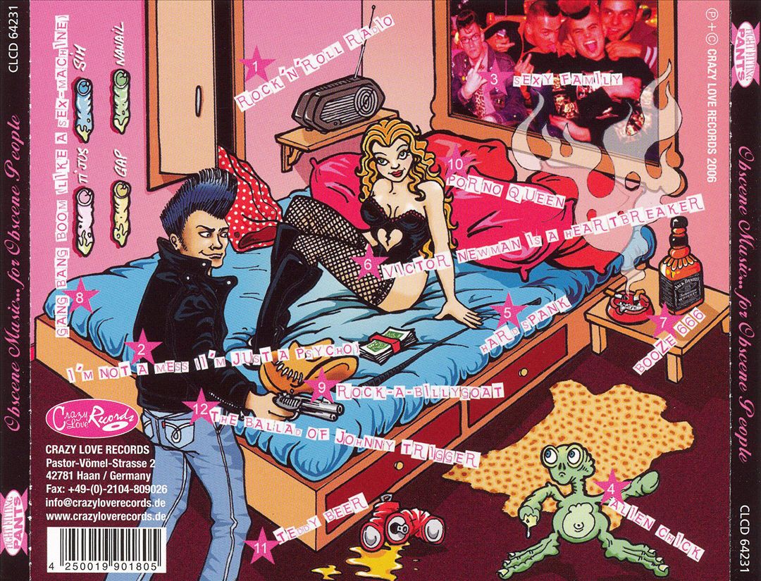 Obscene Music for Obscene People cover art