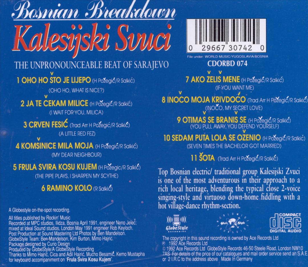 Bosnian Breakdown: The Unpronounceable Beat of Sarajevo (Yugoslavia) cover art