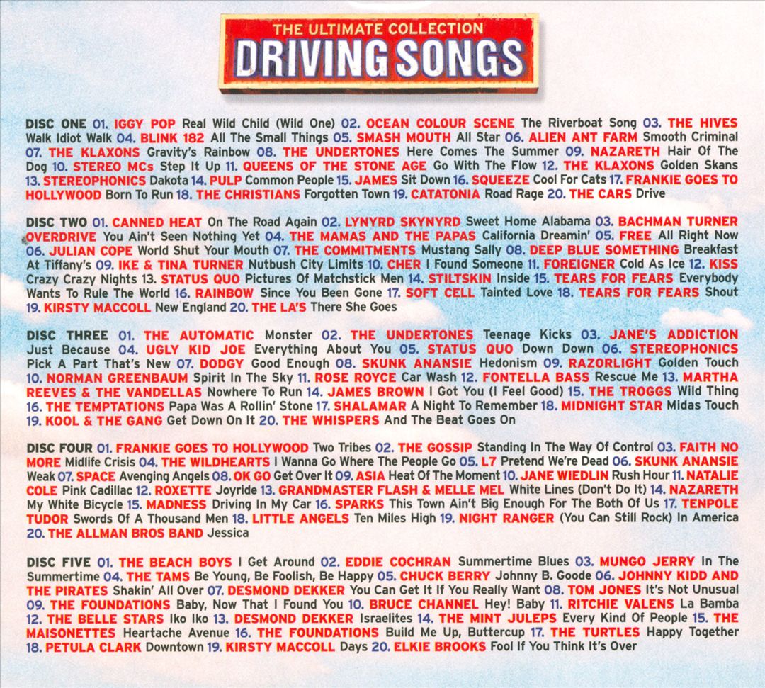 Ultimate Collection: Driving Songs cover art