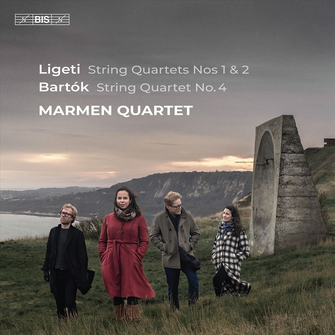 Ligeti: String Quartets Nos. 1 & 2; Bartók: String Quartet No. 4 cover art