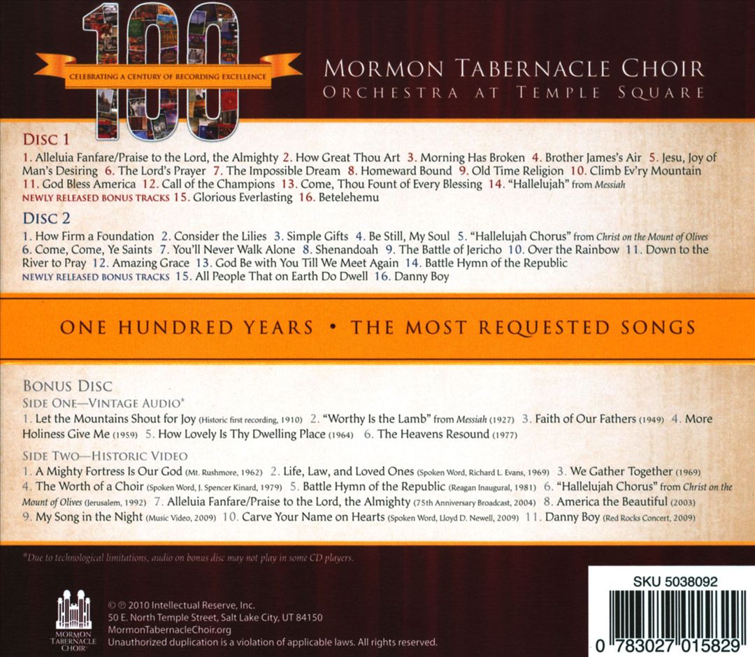 100 Years: Celebrating a Century of Recording Excellence cover art