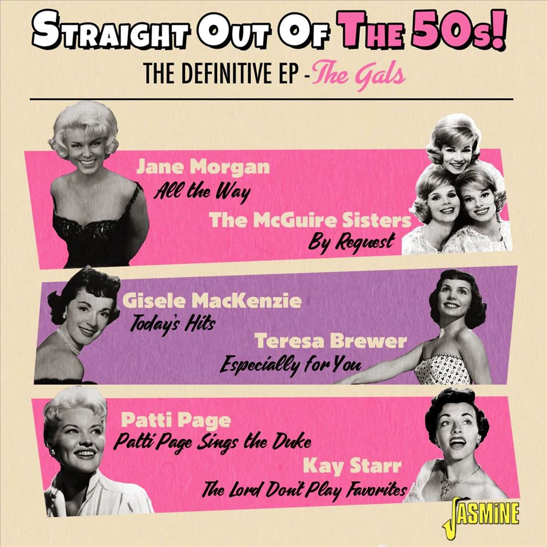 Straight Out of The 50s! The Definitive EP: The Gals cover art