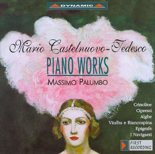Mario Castelnuovo-Tedesco: Piano Works cover art
