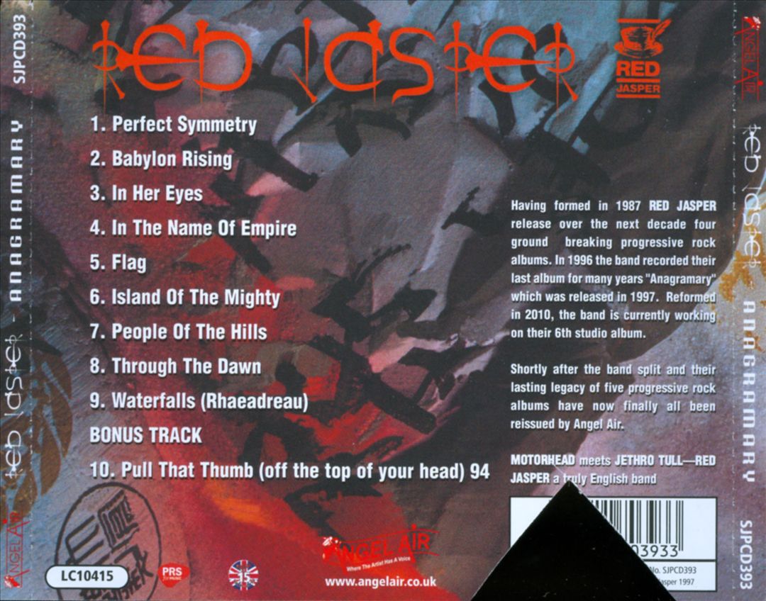 Anagramary cover art