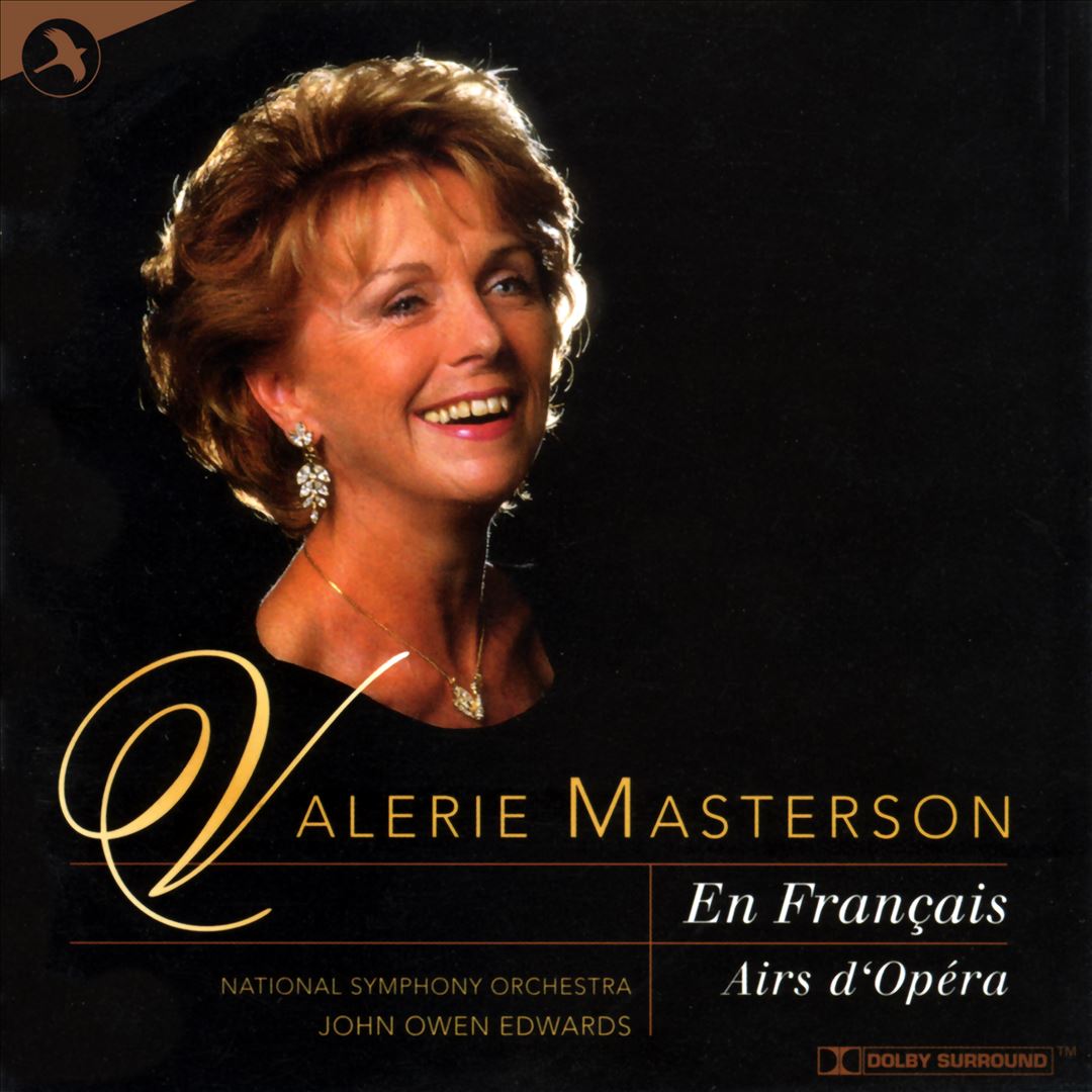 Valerie Masterson in French Opera cover art