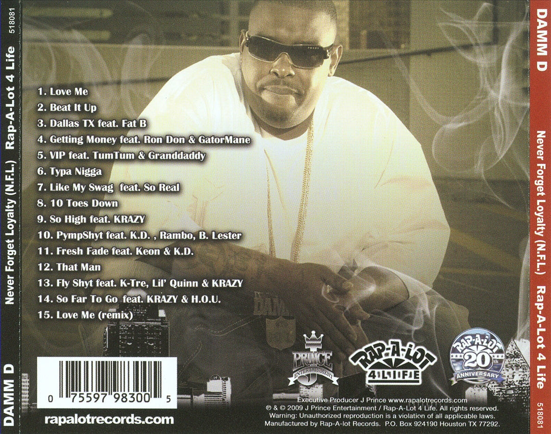 Never Forget Loyalty (N.F.L.) cover art