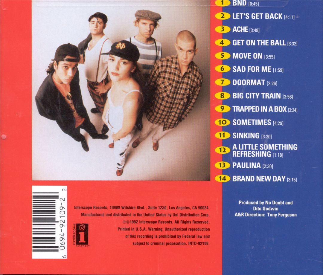 No Doubt cover art