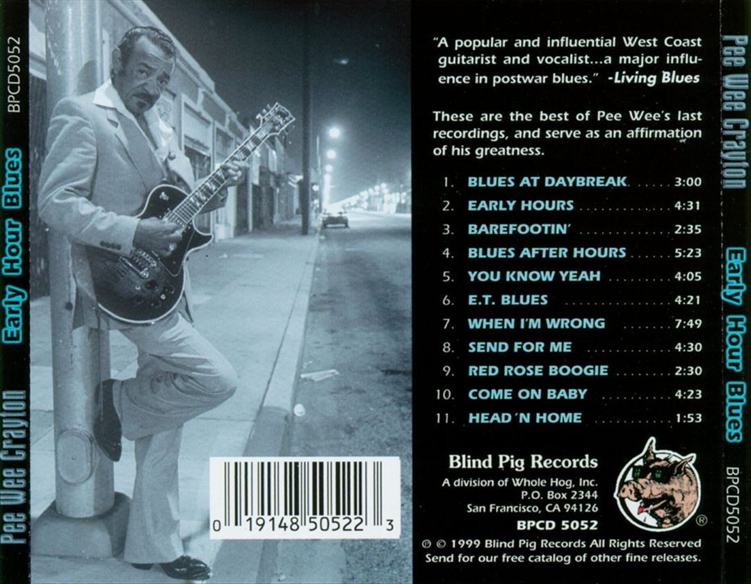 Early Hour Blues cover art