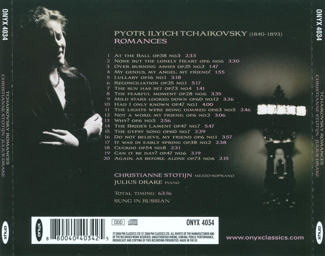 Tchaikovsky: Romances cover art