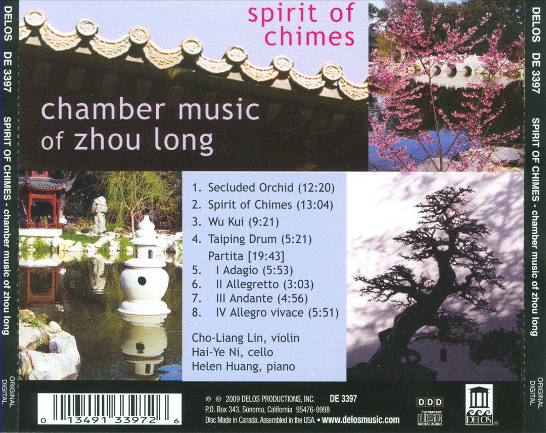 Spirit of Chimes: Chamber Music of Zhou Long cover art