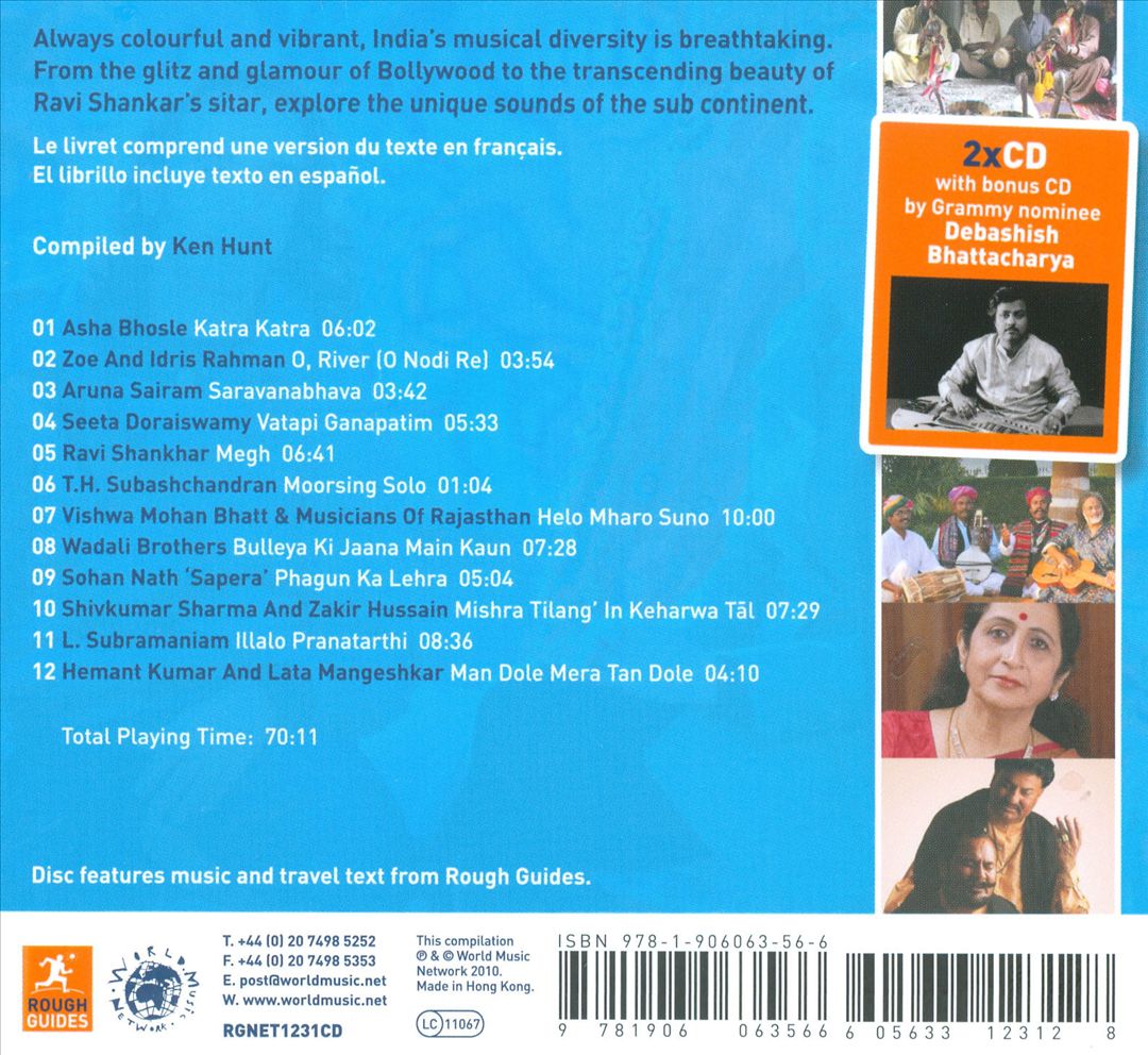 Rough Guide to the Music of India cover art
