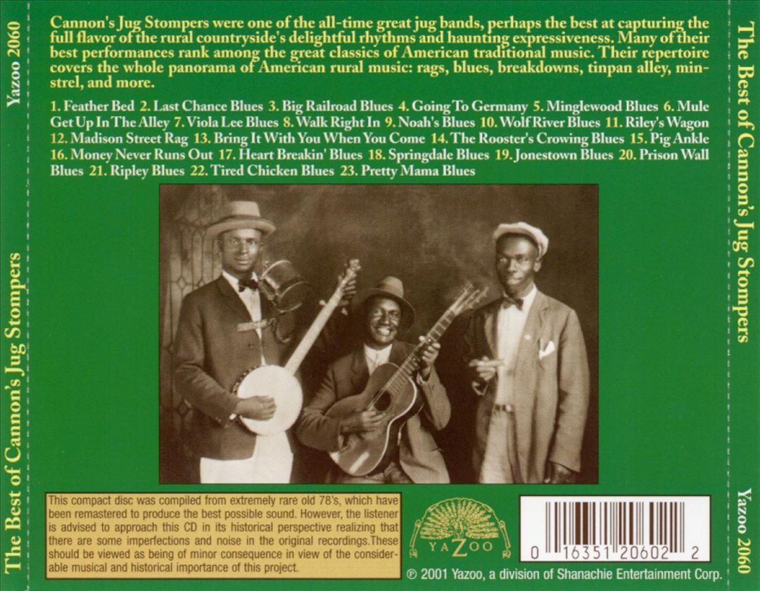 Best of Cannon's Jug Stompers cover art