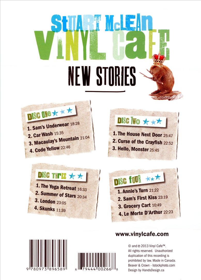 Vinyl Cafe: New Stories cover art