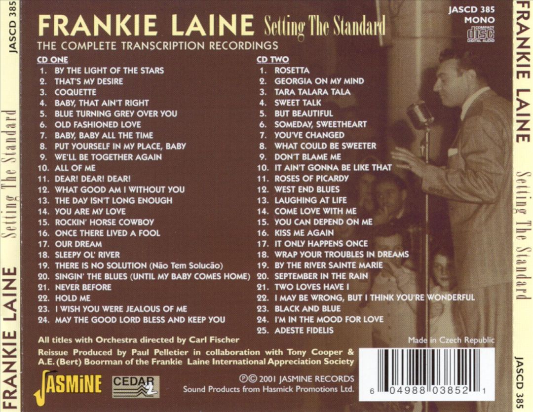 Setting the Standard: The Complete Transcription Recordings cover art