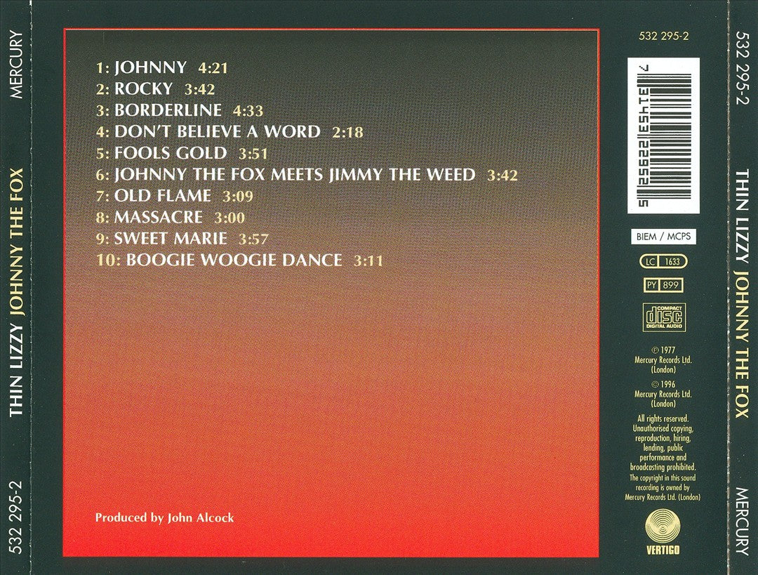 Johnny the Fox cover art