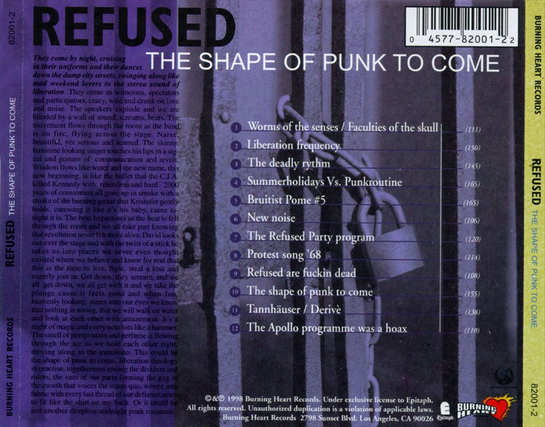Shape of Punk to Come cover art