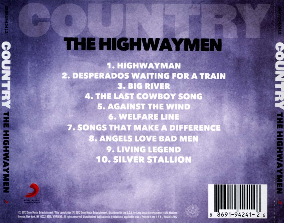 Country: The Highwaymen cover art