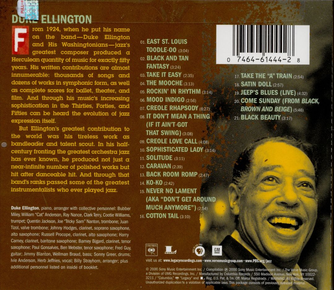 Ken Burns Jazz cover art