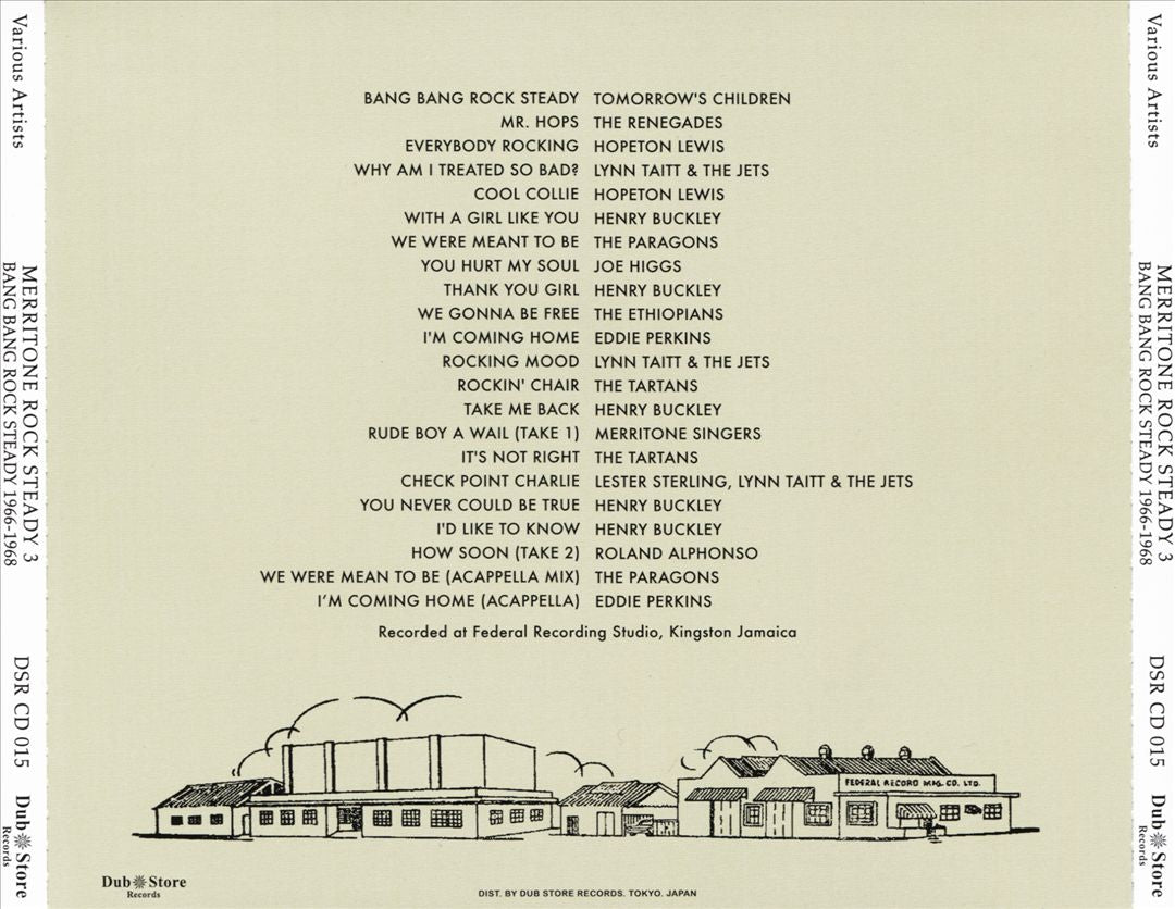 Merritone Rock Steady 3: Bang Bang Rock Steady 1966-1968 cover art