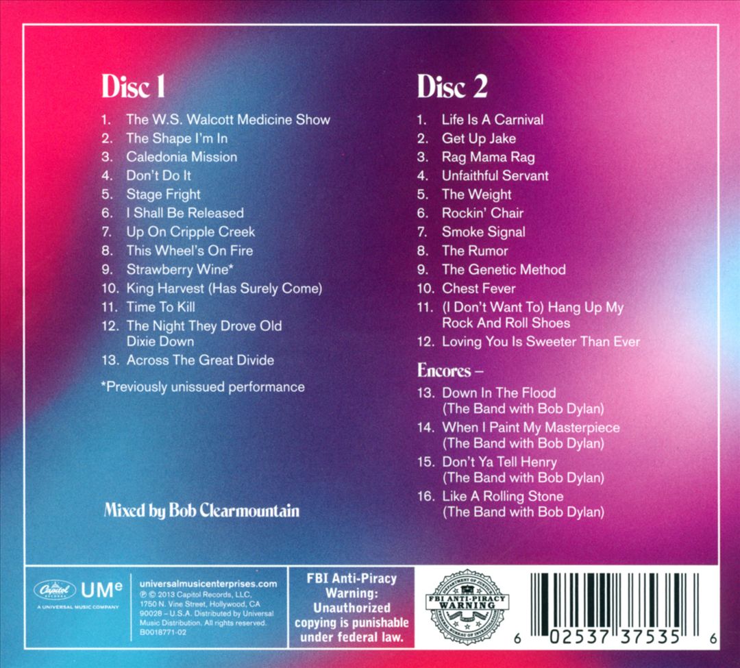 Live at the Academy of Music 1971 cover art