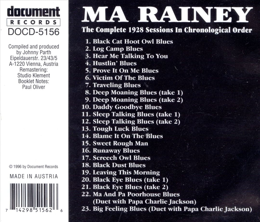 Complete Recorded Works: 1928 Sessions cover art