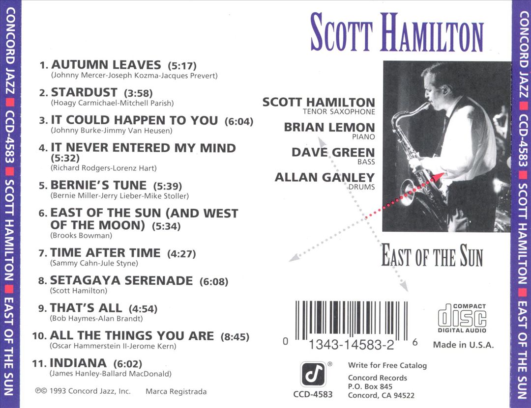 East of the Sun cover art