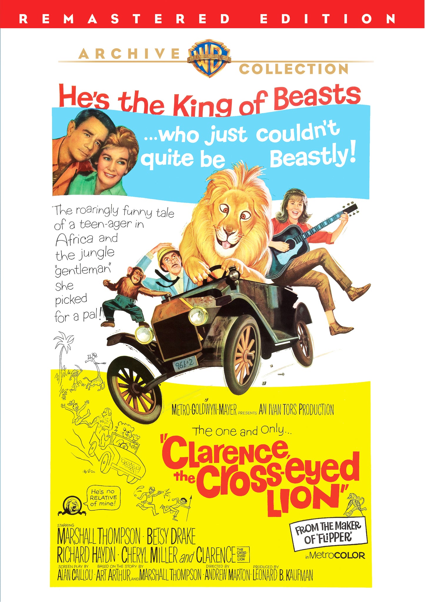 Clarence, the Cross-Eyed Lion cover art