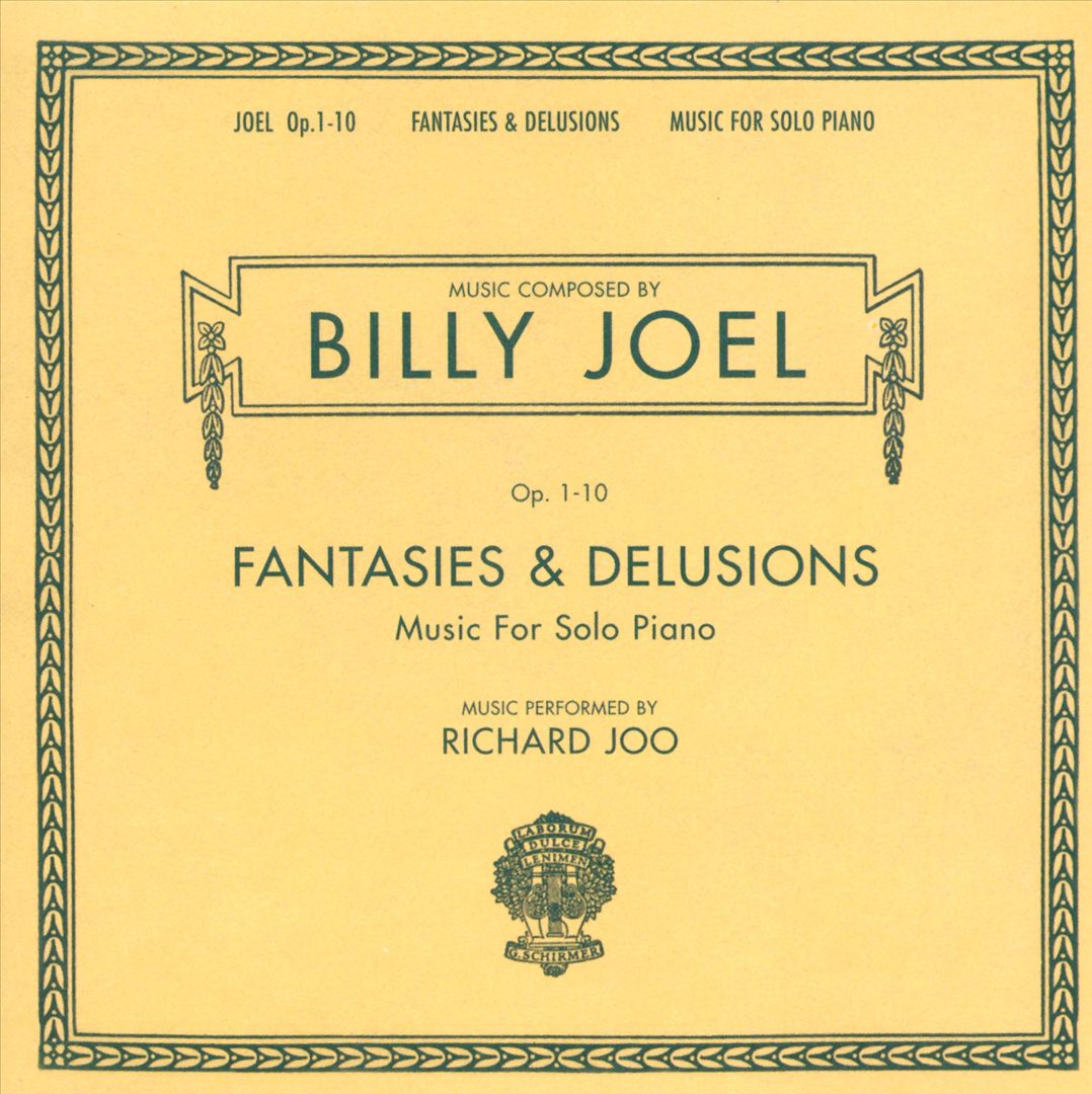 Fantasies & Delusions (Music for Solo Piano) cover art