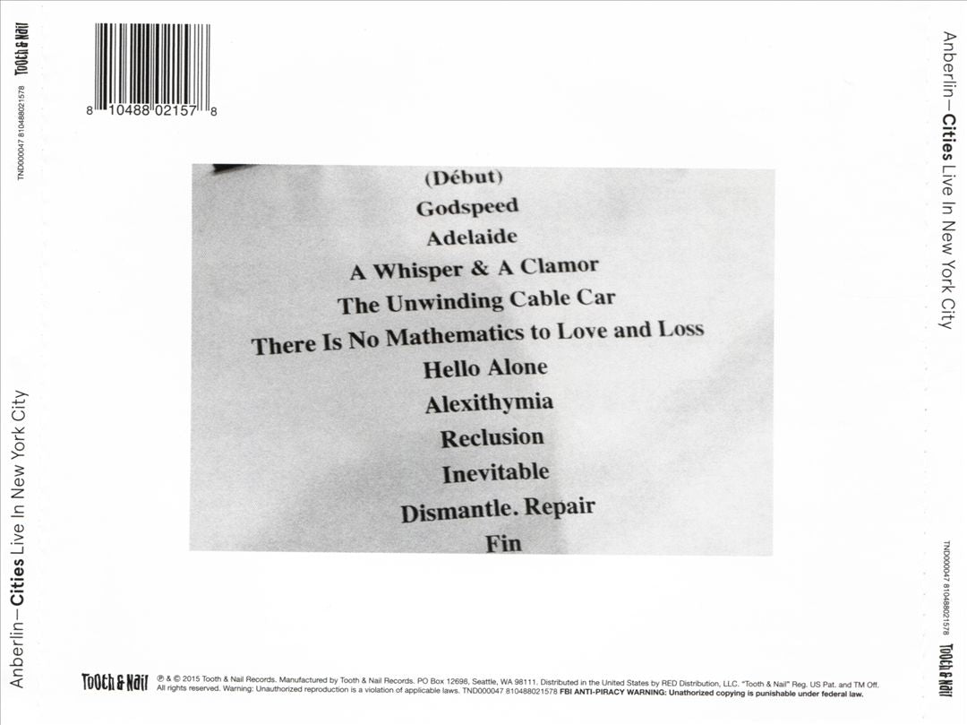 Cities: Live in New York City cover art