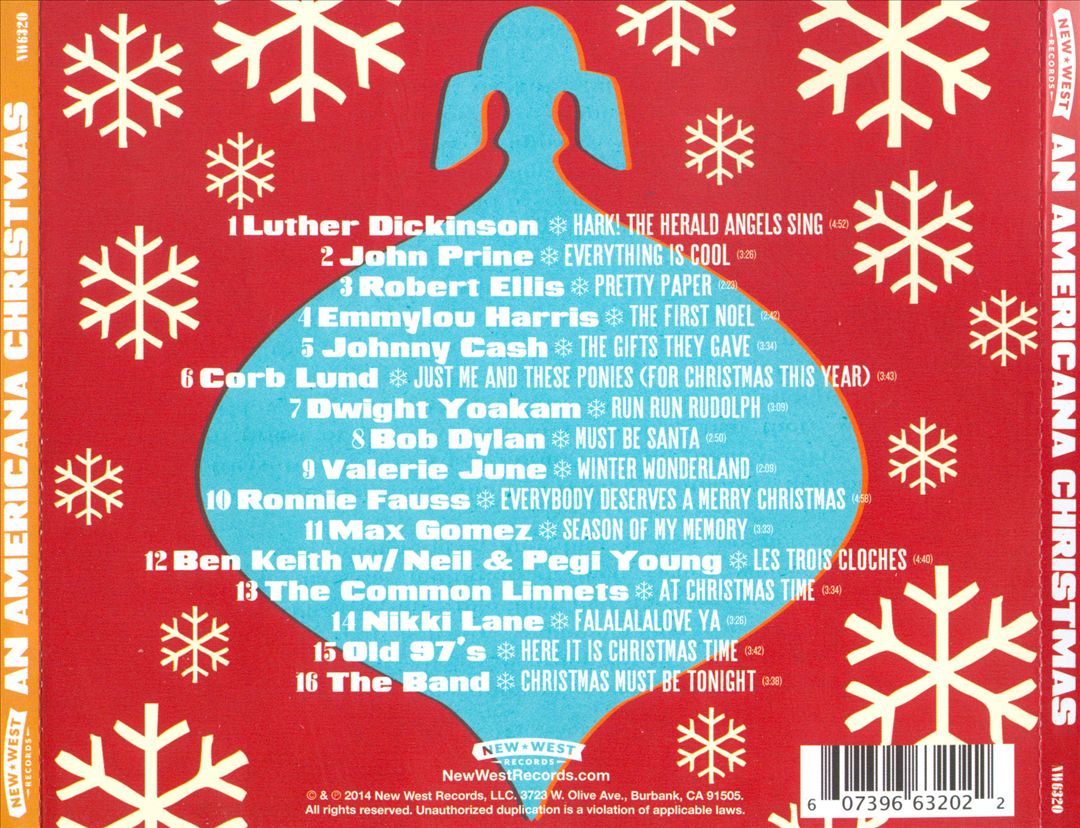 Americana Christmas cover art