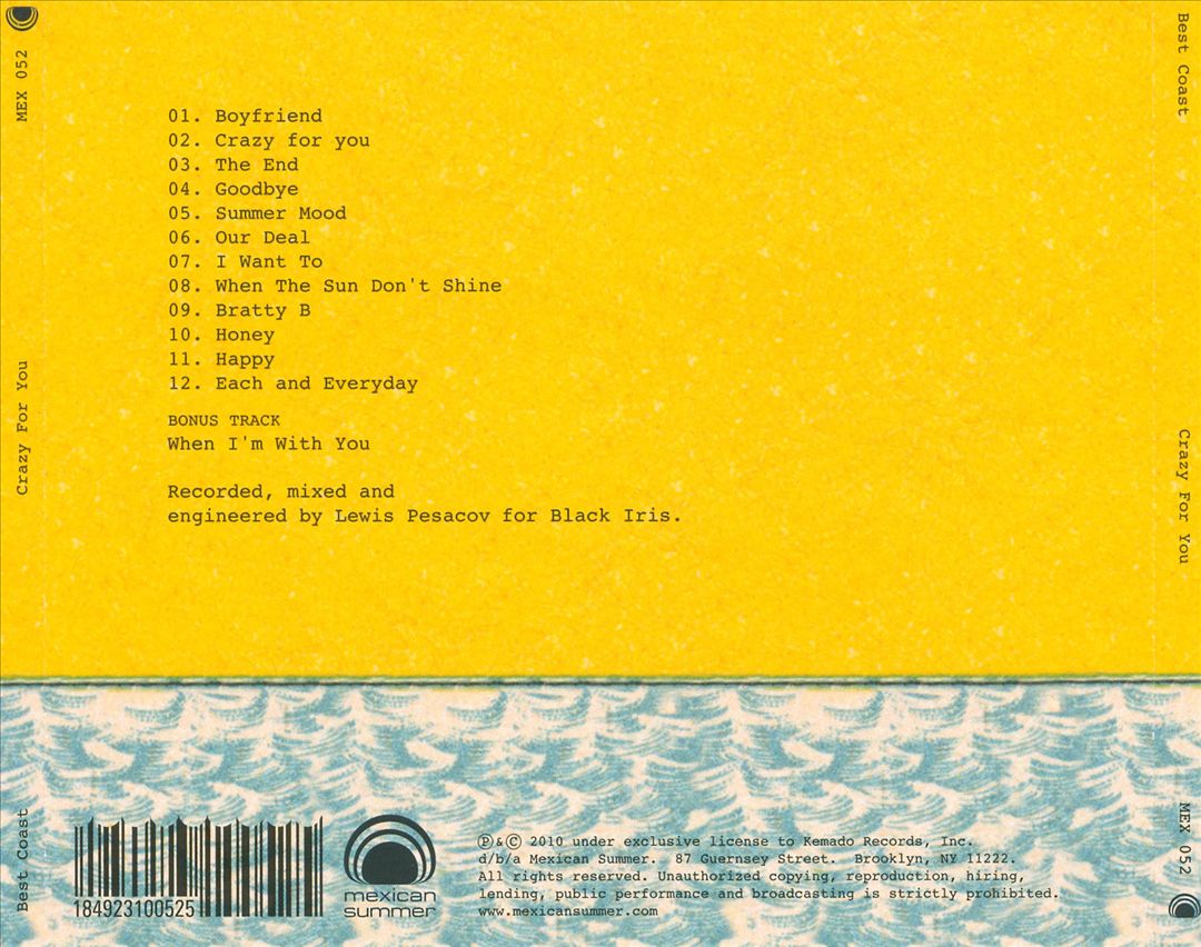 Crazy for You cover art