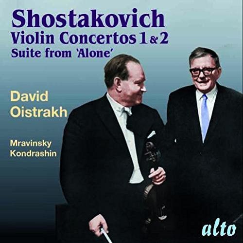 Shostakovich: Violin Concertos 1 & 2; Suite from 'Alone' cover art