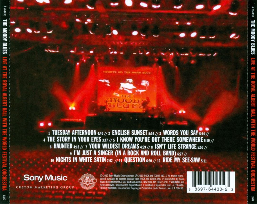 Live at the Royal Albert Hall with the World Festival Orchestra cover art