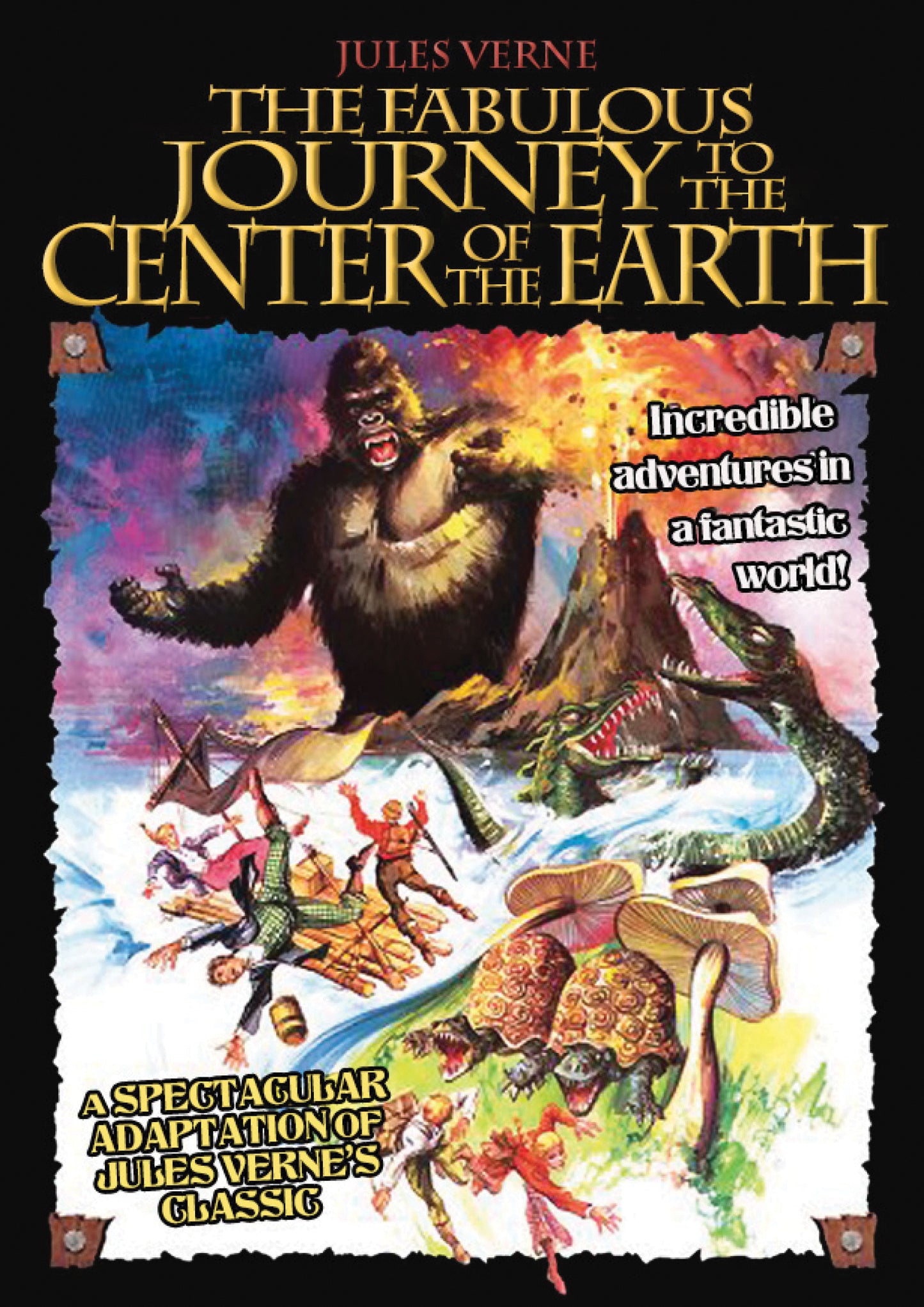 Fabulous Journey to the Center of the Earth cover art