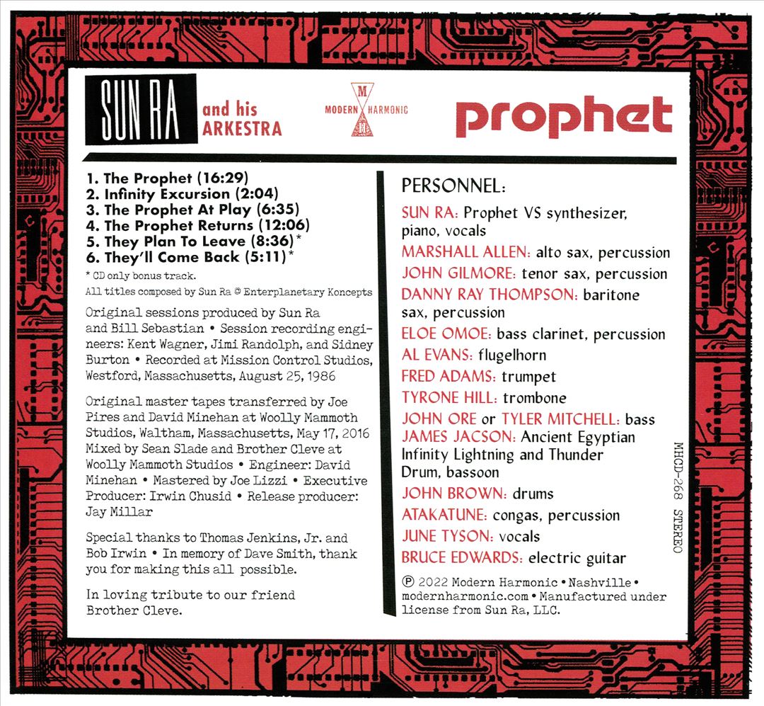 Prophet cover art