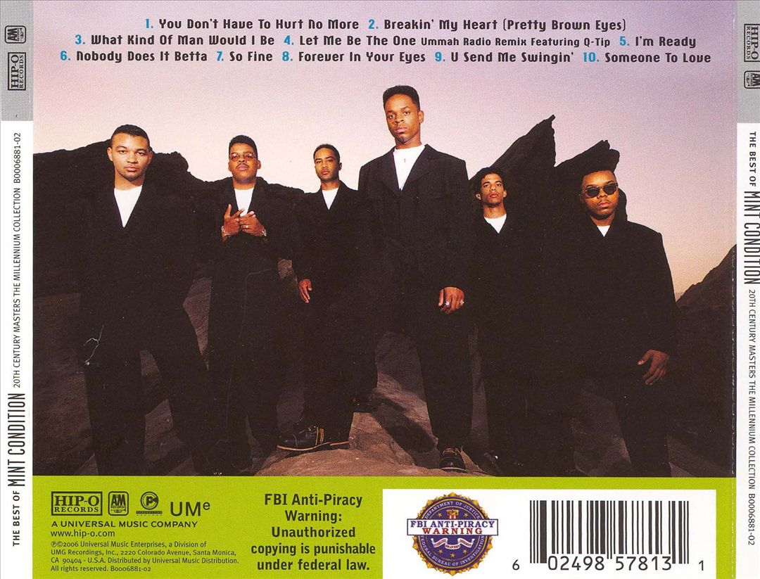20th Century Masters - Millennium Collection: The Best of Mint Condition cover art
