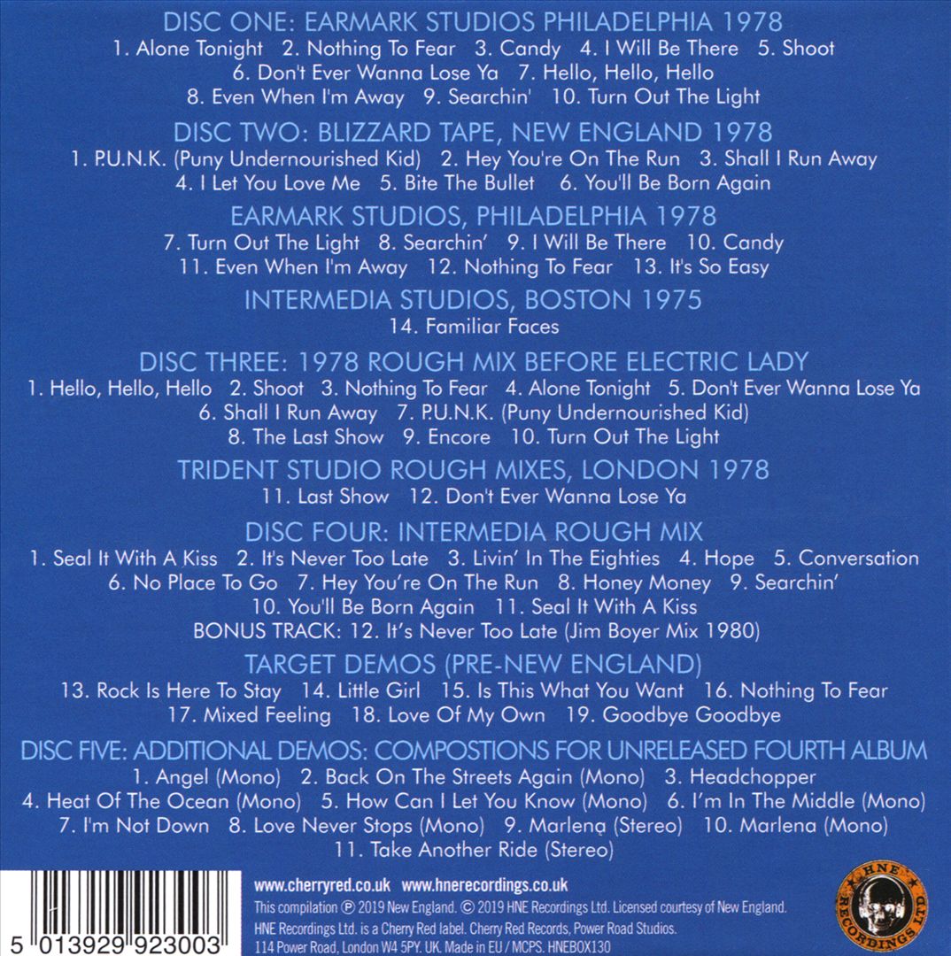 New England Archives Box, Vol. 1 cover art