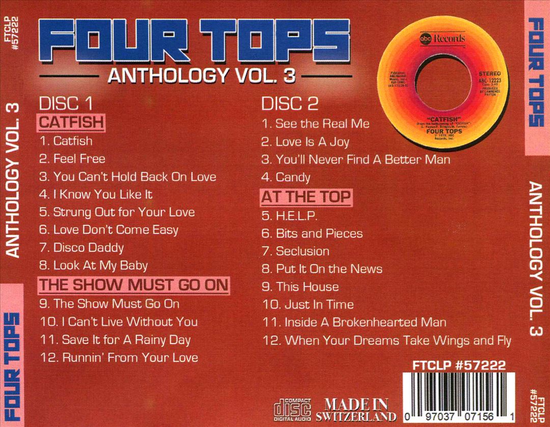 Anthology, Vol. 3: Catfish-Show Must Go On-At the Top cover art