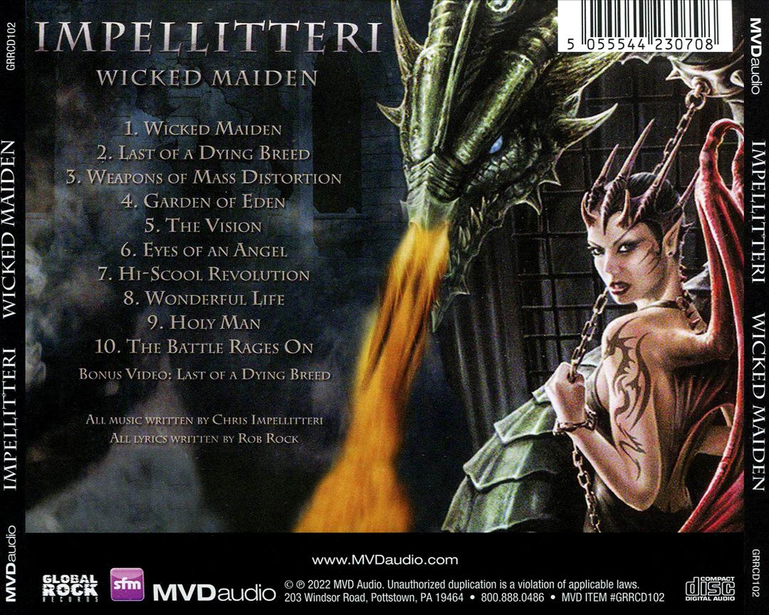 Wicked Maiden cover art