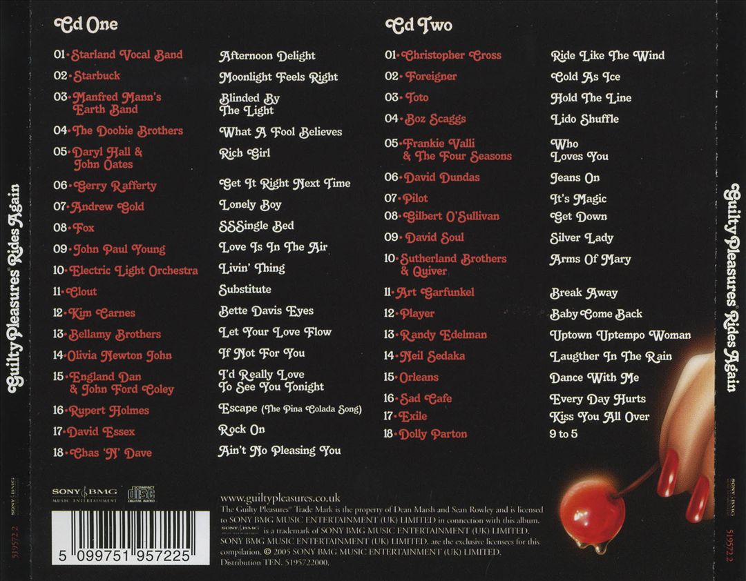Guilty Pleasures Rides Again cover art