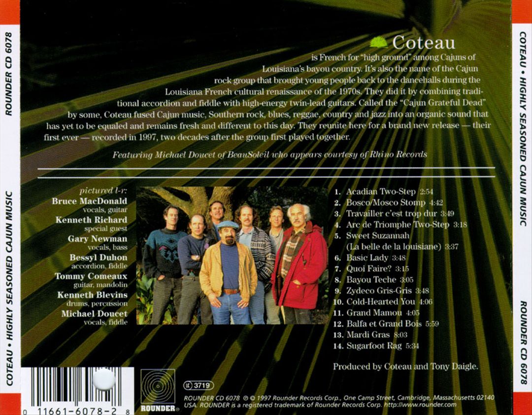 Highly Seasoned Cajun Music cover art