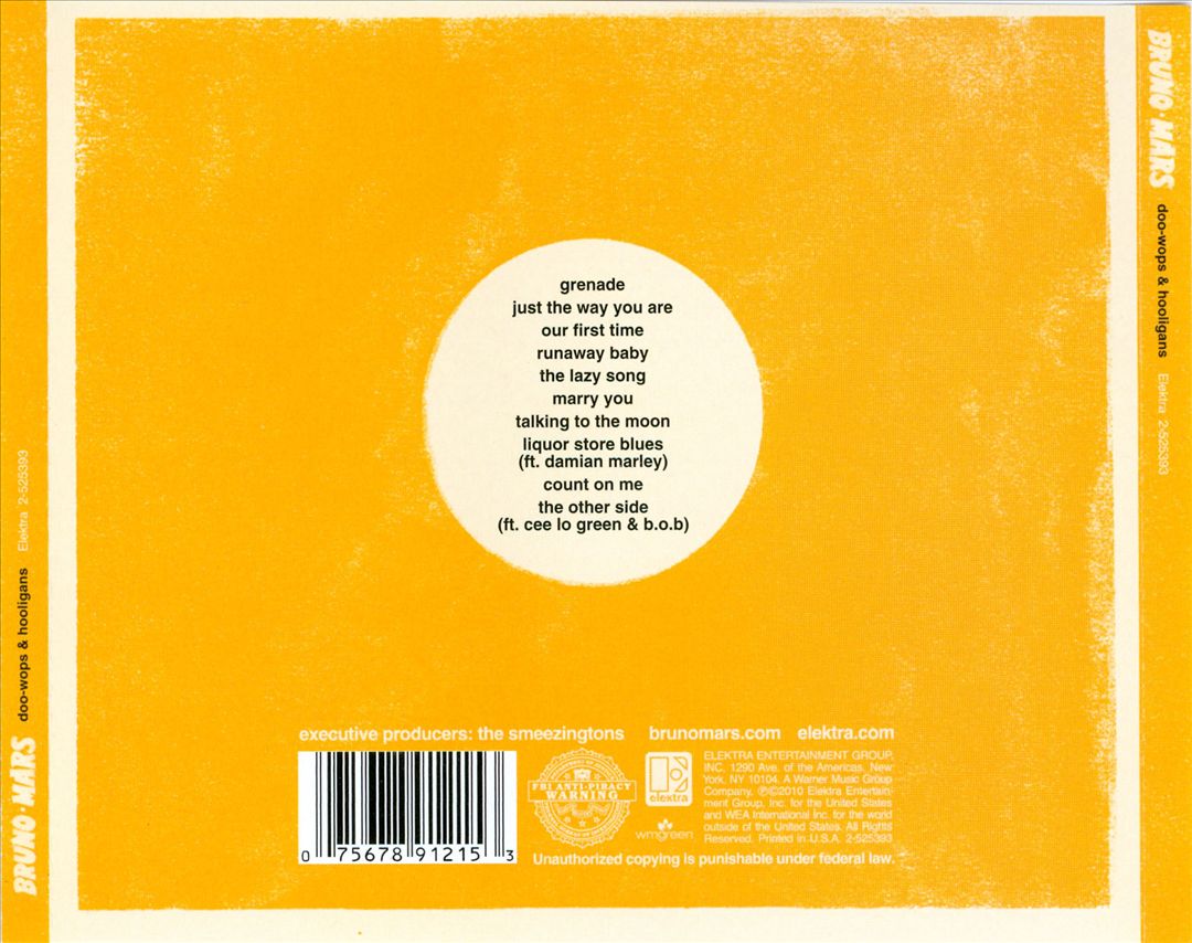 Doo-Wops & Hooligans cover art