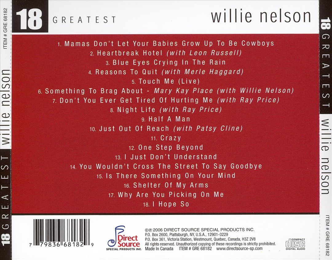 18 Greatest cover art
